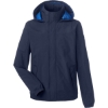 Custom Mens Voyage Hooded Rain Jacket Navy