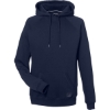Custom Unisex Anchor Fleece Hooded Sweatshirt Navy