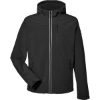 Custom Mens Wavestorm Hooded Soft Shell Jacket Black