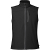 Custom Mens Wavestorm Soft Shell Vest Black