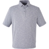 Custom Mens Sun Surfer Slub Polo Vintage Pebble