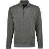 Custom Unisex Explorer Fleece Quarter-Zip Pullover Charcoal Heather