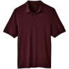 Custom Mens JAQ Snap-Up Stretch Performance Polo Burgundy