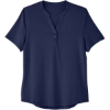 Custom Womens JAQ Snap-Up Stretch Performance Polo Classic Navy