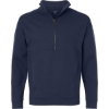 Custom Mens Mantra Half-Zip Ottoman Pullover Classic Navy