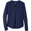 Custom Womens JAQ Stretch Performance V-Neck Snap Pullover Classic Navy
