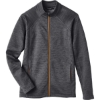 Custom Womens Flux 2.0 Full-Zip Jacket Black Heather/ Orange Soda