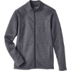 Custom Womens Flux 2.0 Full-Zip Jacket Carbon Heather/ Black