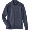 Custom Womens Flux 2.0 Full-Zip Jacket Classic Navy Heather/ Carbon