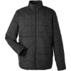 Custom Unisex Aura Fleece-Lined Jacket Black