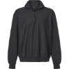 Custom Mens Beefy® Sweats Premium Heavyweight Quarter-Zip Sweatshirt Charcoal Heather