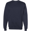 Custom Unisex EcoSmart® Crewneck Sweatshirt Heather Navy