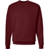 Custom Unisex EcoSmart® Crewneck Sweatshirt Maroon