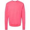 Custom Unisex EcoSmart® Crewneck Sweatshirt Safety Pink