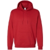 Custom Unisex EcoSmart® Hooded Sweatshirt Athletic Crimson
