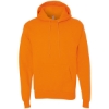 Custom Unisex EcoSmart® Hooded Sweatshirt Safety Orange