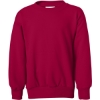 Custom Youth EcoSmart® Crewneck Sweatshirt Deep Red