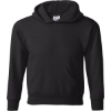Custom Youth EcoSmart® Hooded Sweatshirt Black