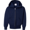 Custom Youth EcoSmart® Full-Zip Hooded Sweatshirt Navy