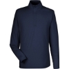 Custom Mens Bandon Quarter-Zip Pullover Navy Blazer