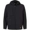 Custom Mens Tall Protect Hooded Jacket Black