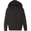 Custom Toddler Special Blend Hooded Raglan Sweatshirt Black