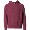 Custom Toddler Special Blend Hooded Raglan Sweatshirt Crimson