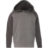 Custom Toddler Special Blend Hooded Raglan Sweatshirt Nickel/ Carbon
