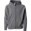 Custom Toddler Lightweight Special Blend Raglan Zip Hood Nickel