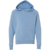 Custom Youth Lightweight Special Blend Raglan Hooded Sweatshirt Pacific