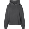 Custom Womens California Wave Wash Sunday Hooded Sweatshirt Pigment Black
