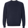 Custom Unisex Special Blend Raglan Crewneck Sweatshirt Classic Navy