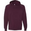 Custom Unisex Special Blend Raglan Hooded Sweatshirt Maroon