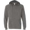 Custom Unisex Special Blend Raglan Hooded Sweatshirt Nickel