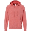 Custom Unisex Special Blend Raglan Hooded Sweatshirt Pomegranate