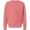 Custom Unisex Midweight Pigment-Dyed Crewneck Sweatshirt Pigment Pink