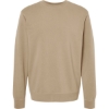 Custom Unisex Midweight Pigment-Dyed Crewneck Sweatshirt Pigment Sandstone