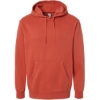 Custom Unisex Midweight Pigment-Dyed Hooded Sweatshirt Pigment Amber