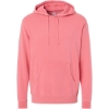 Custom Unisex Midweight Pigment-Dyed Hooded Sweatshirt Pigment Pink