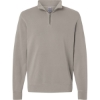 Custom Unisex Pigment-Dyed Quarter-Zip Pullover Pigment Cement