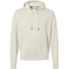 Custom Unisex Midweight French Terry Hooded Sweatshirt Oatmeal Heather