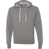 Custom Unisex Midweight French Terry Hooded Sweatshirt Salt & Pepper