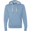 Custom Unisex Midweight French Terry Hooded Sweatshirt Sky Heather