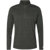Custom Mens Striated Quarter-Zip Pullover Stealth