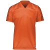 Custom Unisex Solid Flag Football Jersey Burnt Orange