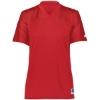 Custom Womens Solid Flag Football Jersey True Red