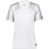 Custom Womens Solid Flag Football Jersey White