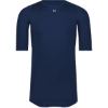 Custom Unisex CoolCore® Half Sleeve Compression Shirt Navy