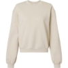 Custom Womens ReFlex Fleece Crewneck Sweatshirt Bone