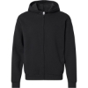 Custom Unisex ReFlex Fleece Full-Zip Hoodie Sweatshirt Black